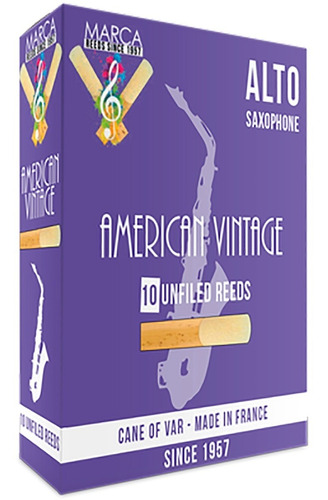 Caña American Vintage (1pza) Para Saxofonalto3.5