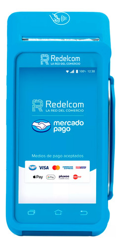 Maquina Movil Pos R3 Redelcom + 10 Rollos Regalo + Letreros