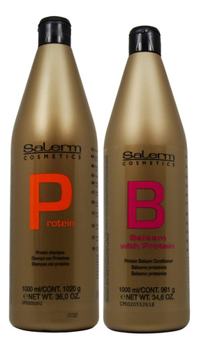 Salerm Cosmetics Champ De Protenas Y Blsamo Acondicionador D