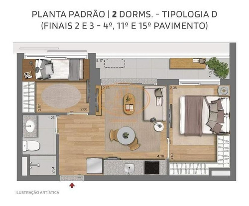 Apartamento Com 2 Dormitório(s) Localizado(a) No Bairro Alto Da Boa Vista Em São Paulo / São Paulo - 14540:921285
