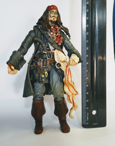 Boneco Jack Sparrow Piratas Do Caribe Johnny Depp - 16 Cm (Usado)