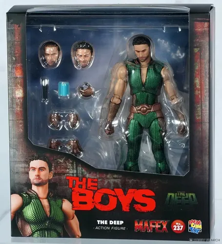 Boneco The Boys Soldier Boy Action Figure Mafex Profundo Luz