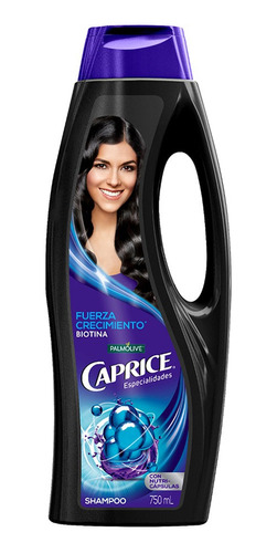 3 Pzs Palmolive Shampoo Fuerza Crecimiento Caprice 750ml