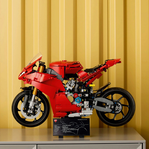 Lego Technic Moto Ducati Panigale V4 S Set De Modelo 42202