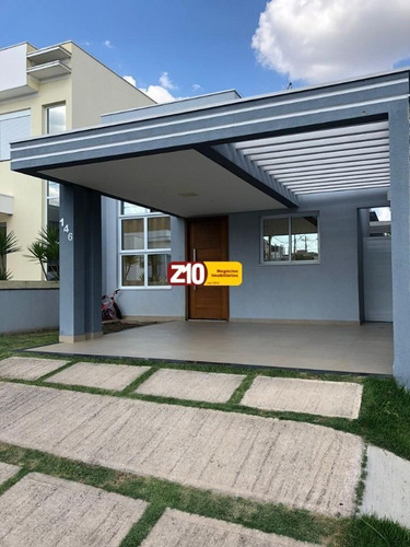 Imagem 4 de 30 de Z10 Imoveis Indaiatuba | Ca10137 - Casa Térrea Em Condomínio Fechado Com Excelente Acabamento ? Jardim Park Real - Ca10137 - 70991594