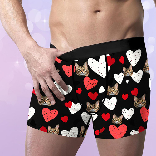 Ropa Interior Para Hombre N Con Estampado De Hombre, Transpi