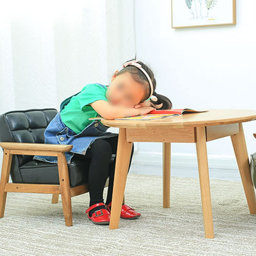 Kelendle Silla De Sofá Para Niños: Sofá Para Niños Con Brazo Gris