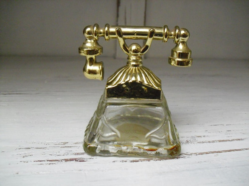 Frasco De Perfume Avón. Teléfono Antiguo. De Colección