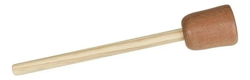 Socador de Feijão Euca Madeiras 29cm Madeira Resistente