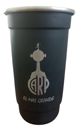 Vaso Aluminio Negro 1 Lt. River
