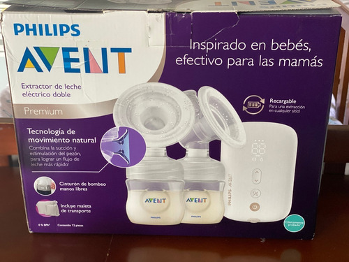Extractor De Leche Electrico Doble Avent (Usado)