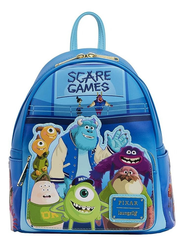 Disney Loungefly Monsters University Juegos De Sustos Team Usma Capa