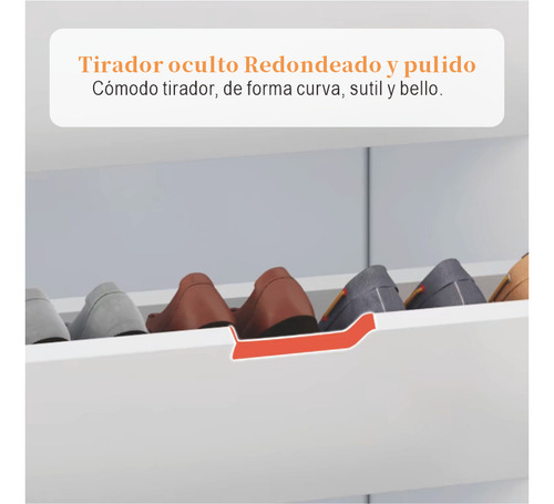 Zapatero Moderno De 3 Niveles 80cm - Gran Capacidad