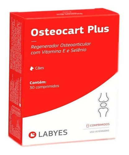 Regenerador Osteoarticular Osteocart Plus 30 Comp Labyes