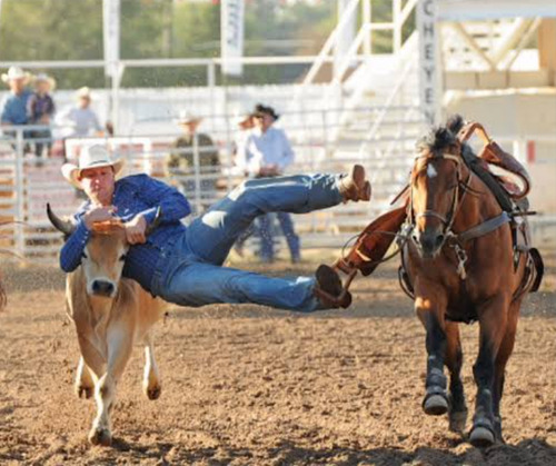 Hebilla Tony Lama - Steer Wrestling