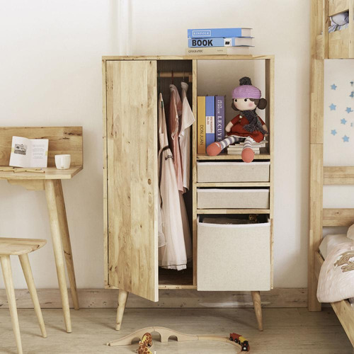 Placard Natural/beige Madera Kids Wonderland