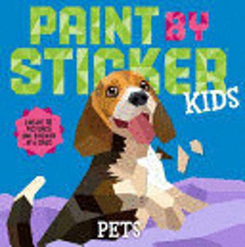 Libro Paint By Sticker Kids: Pets