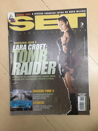 Revista Set 7 Lara Croft Tomb Raider Atlantis Jurassic Z160