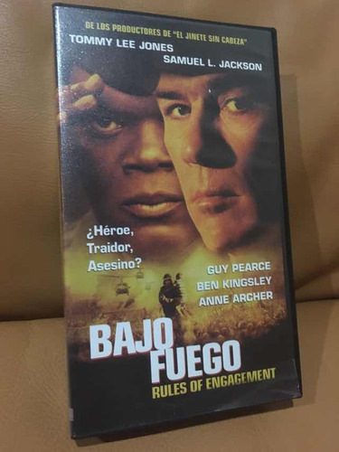 Bajo Fuego (rules Of Engagement). Vhs