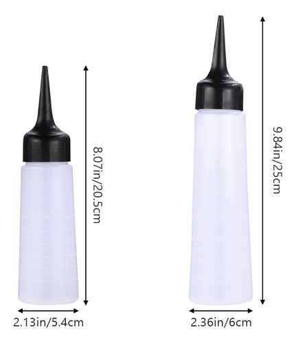 Botellas De Tinte Para El Cabello, Botella De Champú Para Te