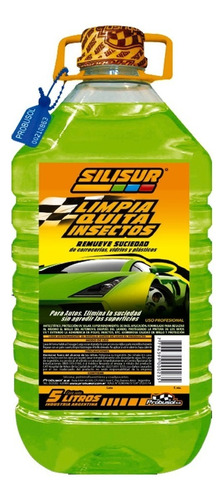 Quita Insectos Y Bichos Silisur Carwash 5lt