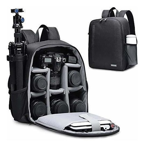 Caden Dslr Slr Camara Bolsa Mochila Para Camaras Sin Espejo 