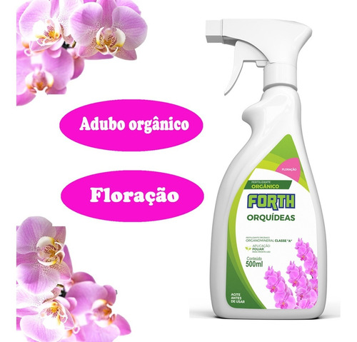 Adubo Para Orquídeas Forth Floração Npk 500ml Pronto Uso | MercadoLivre