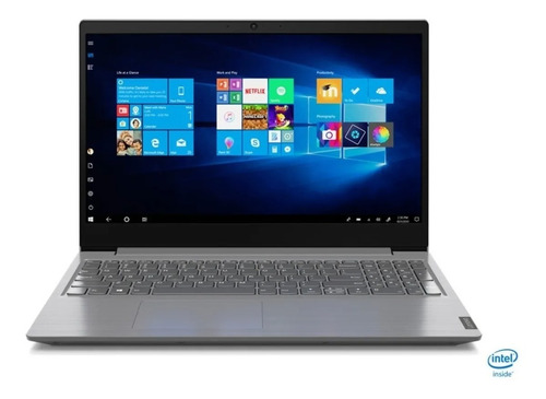 Laptop Lenovo Dualcore N4020 4gb 500gb V15-igl W10h Gris