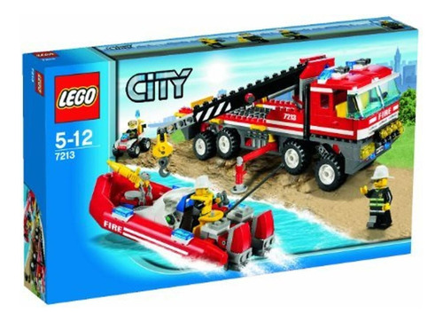Set Juguete De Construcción Lego City Camión Bomberos 7213