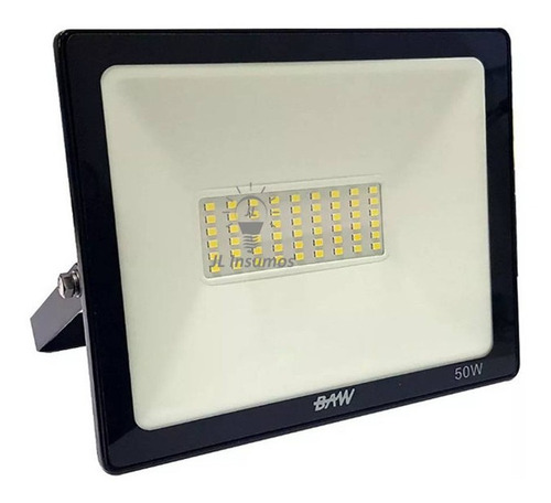 Reflector Led 50w 220v Alta Potencia Luz Fria Baw