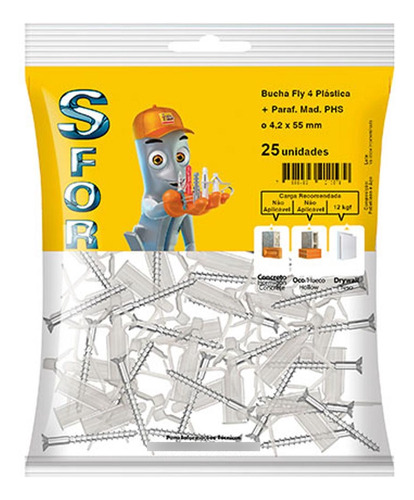 Bucha Sfor Gesso Fly 4 24/32 C/par C/25