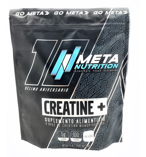 Creatina Meta Nutrition 500 Gr 100 Porciones Envio Full