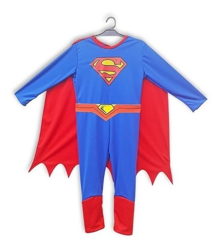 Disfraz Superman Clasico Talle 3 Caffaro Dc 6643