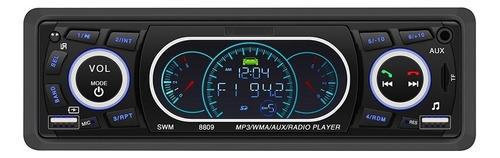 Carguia Auto Reproductor Mp3 Bluetooth Y Radio Con Luces