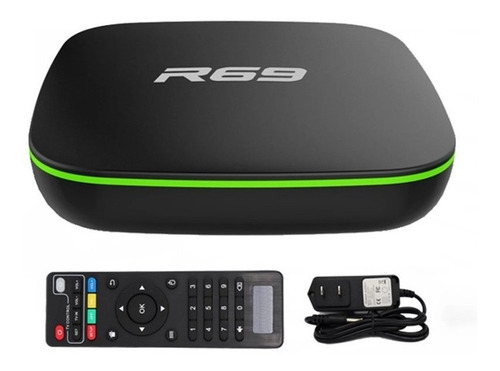 Box Para Transformar Tv Em Smart R69 Box 16gb Ram 8k Ultra