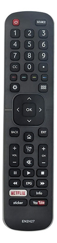 Control Remoto Para Smart Tv Noblex Hisense Philco En2h27