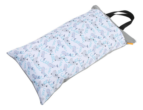 Bolsa De Pañales Impermeable De Tela Para Bebés, Grande, Par