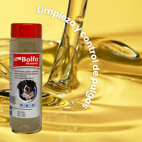 Shampoo Antipulgas Y Garrapatas Mascotas