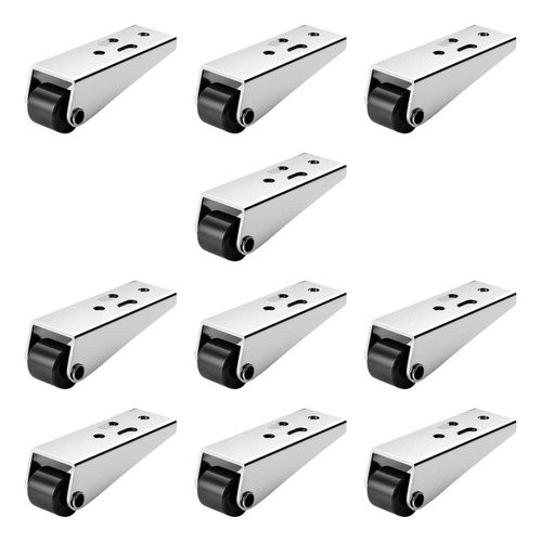 10 Piezas De Ruedas Giratorias Direccionales, Ruedas Fijas