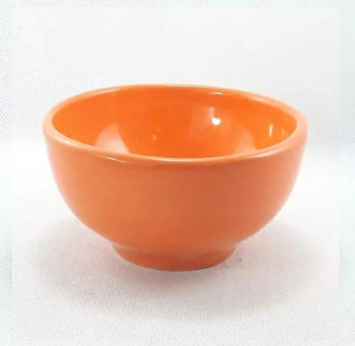 Bowl Cerámica 13cm Crmk Cazuela Cuenco Picada Cereal Palermo Color Naranja