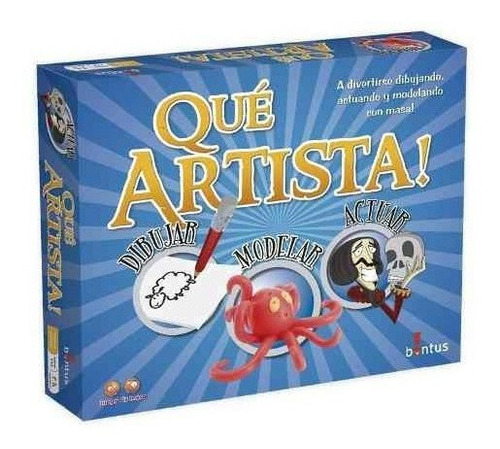 Juego De Mesa Que Artista!! A Divertirse Dibuja Y Modela