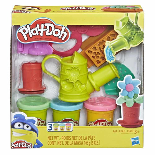 Novo Play Doh Conjunto De Jardinagem Hasbro