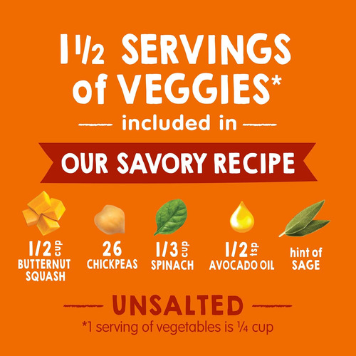 Happy Baby Organics Savory Blends Etapa 2 Comida Para Bebés,