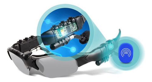Lentes De Sol Con Auriculares Bluetooth Gafas Inteligentes