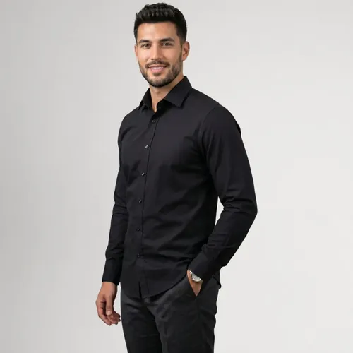 Camisas Entalladas De Hombre Slim Fit Variedad De Colores!!!