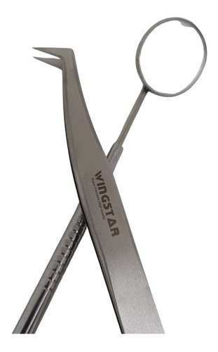 Pinza Volumen Ruso Y Lupa De Inspección De Pestañas Mink