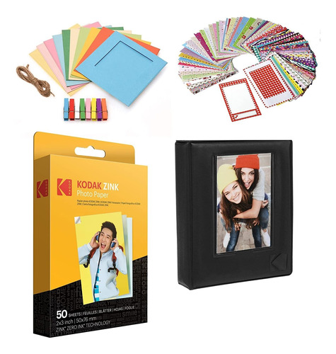 Kodak 2x3â Premium Zink Paper  Ter Kit Con Álbum De F...