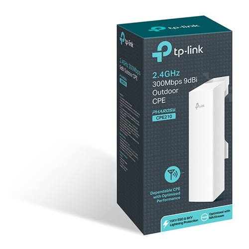 Access Point Exterior Tp-link 300mbps 2.4ghz 9dbi Cpe210