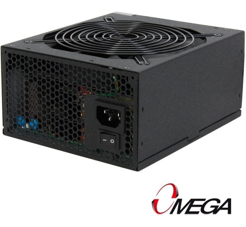 Fuente De Poder Omega Negra 1200w Atx Real 6+2 Pciex.