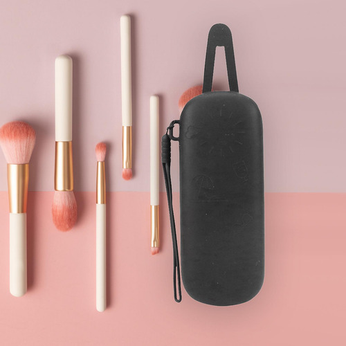 2 Bolsa Para Brochas De Maquillaje, Estuche Portátil De